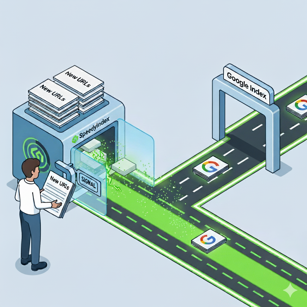 Использование сервиса СпидиИндекс упрощает индексацию и экономит время.