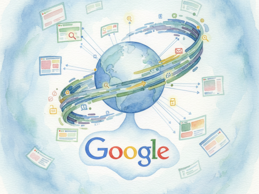 Схема процесса индексации Google: от сканирования страницы до её появления в результатах поиска.